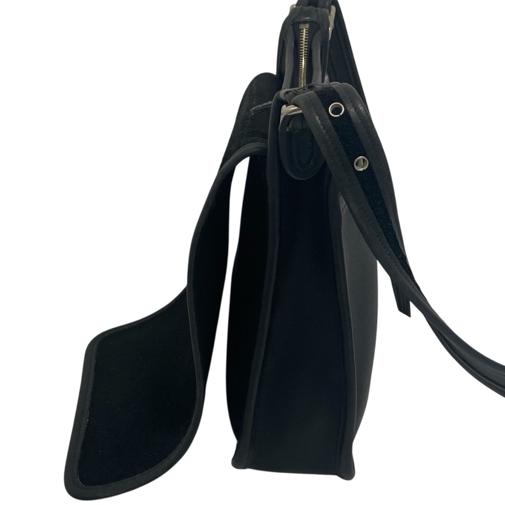 Coach Vintage Black Studio Flap Black Leather Crossbody - Excellent Condition - Picture 5 of 16
